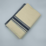 Black Striped Yellow Dhoti - Image 3