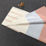 Silver Rose Copper Cotton Saree - Image 3