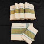 Lotus Line -  Kerala Set Mundu
