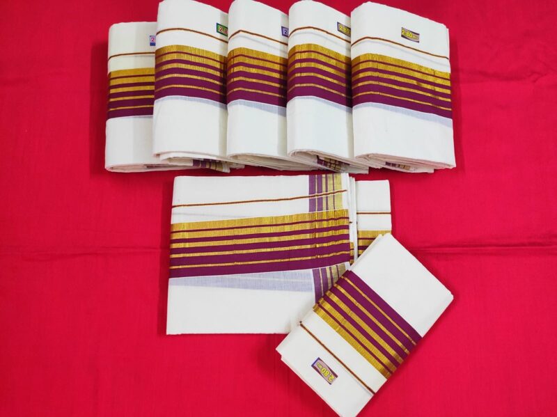 Pavithra -  Kerala Set Mundu