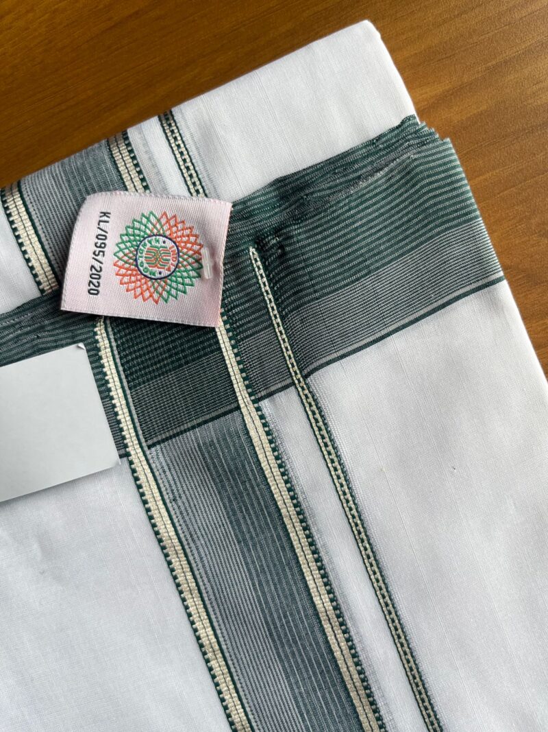 Unakkupaavu (Sundried) Premium Handloom Dhoti - Royal White