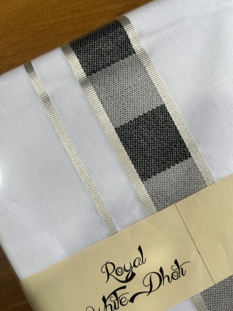 Unakkupaavu (Sundried) Premium Handloom Dhoti - Royal White