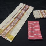 Heritage Lines Set Mundu With Blouse Piece